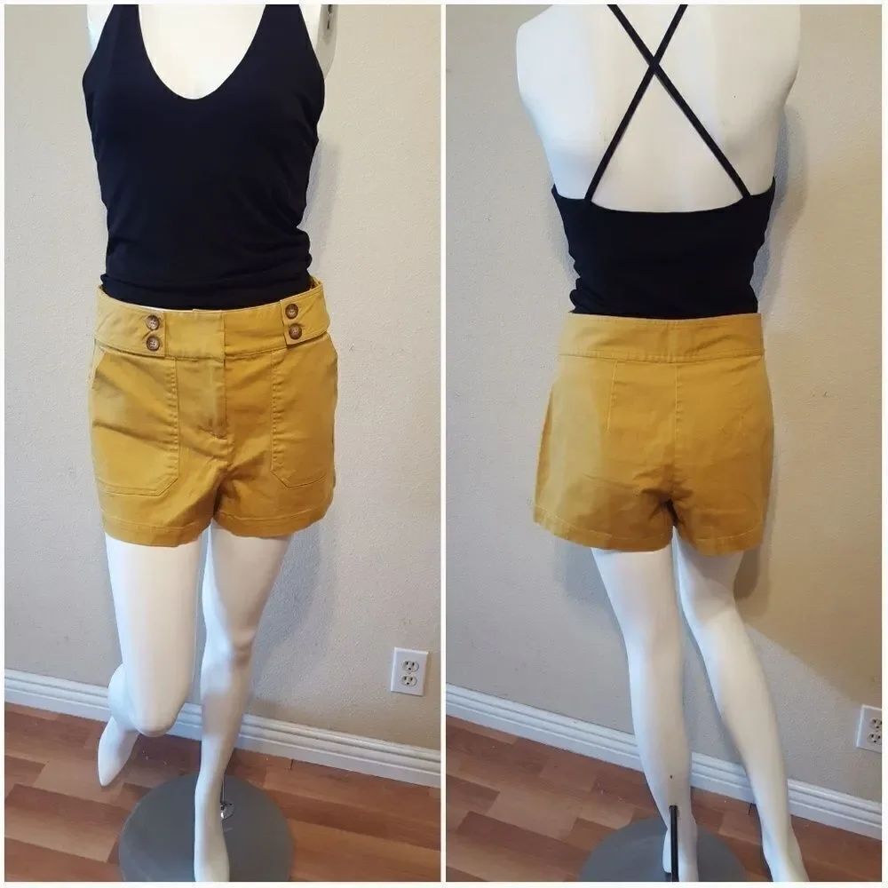 Socialite High Waist Sailor Shorts Sz S - Picture 2 of 8